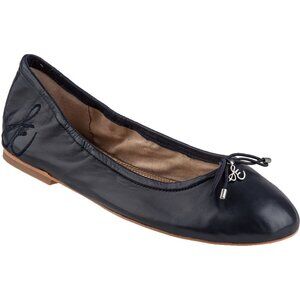 Sam Edelman Felicia Ballet Flats | Navy Blue Leather | Size 10